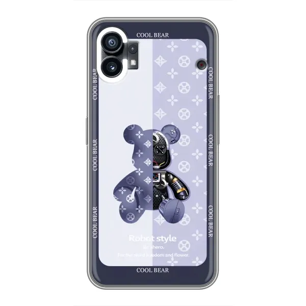Чохол з принтом «Медведик LV» для Nothing Phone 1