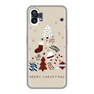 Різдвяні, Святкові Чохли для Нотинг Телефон 1 (Merry Christmas)