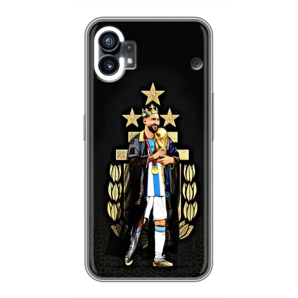 Чехол с принтом «Месси Король» для Nothing Phone 1 Чехол с принтом «Месси Король» для Nothing Phone 1