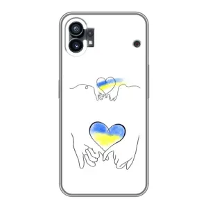 Чохол для Патріота України Nothing Phone 1 - (AlphaPrint) (Мир Україні)