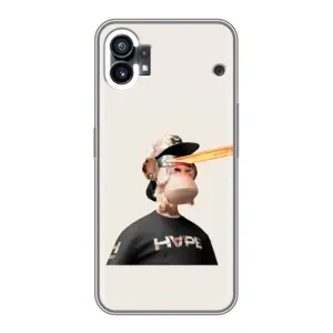 Чехол с принтом «обезьяна NFT в очках» для Nothing Phone 1