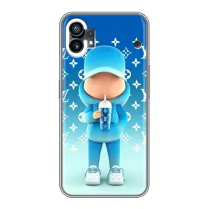 Чохол з принтом «Хлопець LV» для Nothing Phone 1