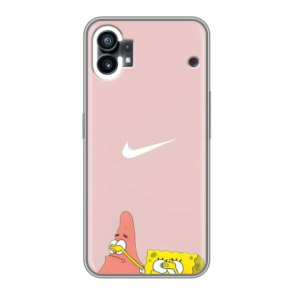 Чохол з принтом «Патрік і Губка» для Nothing Phone 1