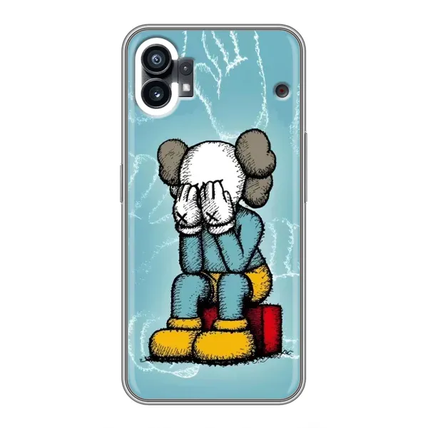 Чехол с принтом «Плач Bearbrick» для Nothing Phone 1