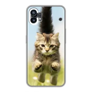 Чехол с принтом «Прыжок кота» для Nothing Phone 1