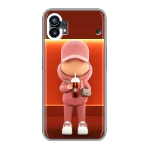 Чохол з принтом «З Кавою» для Nothing Phone 1