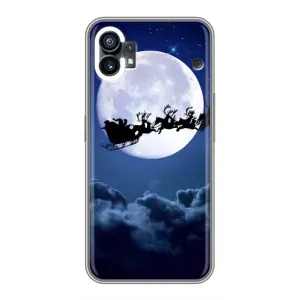 Чехол с принтом «Санта - луна» для Nothing Phone 1