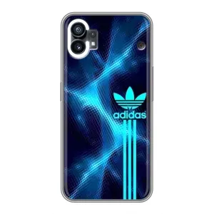 Чохол з принтом «Синій Адідас» для Nothing Phone 1