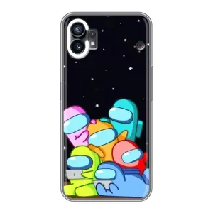 Чохол з принтом «Скіни в космосі» для Nothing Phone 1