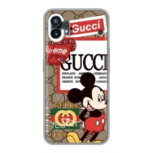 Чохол Disney Mouse Nothing Phone 1 (PREMIUMPrint) (Стильний Міккі)