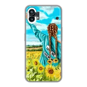 Чохол для Патріота України Nothing Phone 1 - (AlphaPrint) (Україночка)