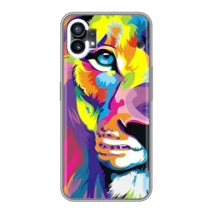 Чохол з принтом «Яскравий Лев» для Nothing Phone 1