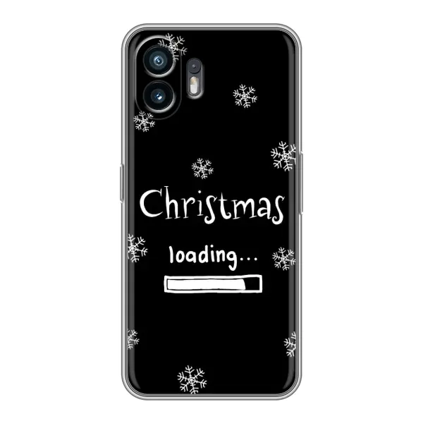Чехол с принтом «Christmas loading» для Nothing Phone 2 Чехол с принтом «Christmas loading» для Nothing Phone 2