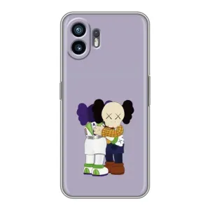 Чехлы для Nothing Phone 2 - Bearbrick Louis Vuitton (PREMIUMPrint) (Дружба Беарбрик)