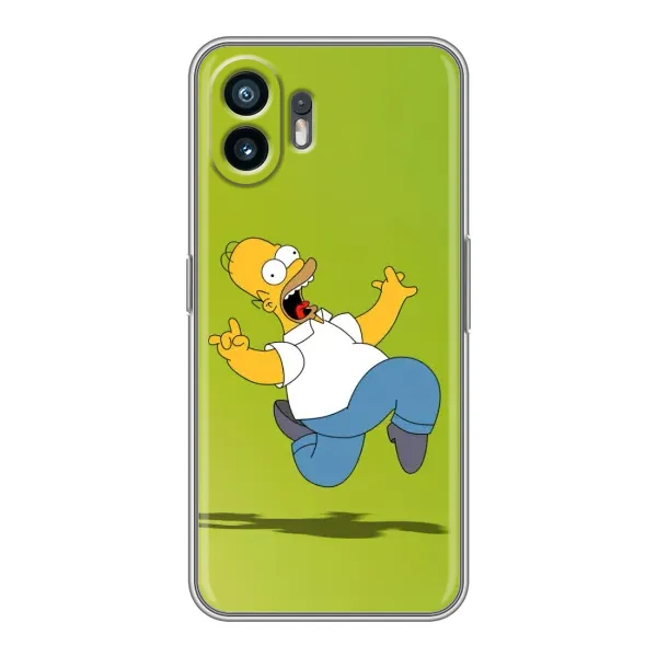 Чехол с принтом «Гомер Симпсон» для Nothing Phone 2