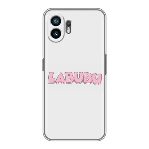 Чехол с принтом «Лого Лабубу» для Nothing Phone 2