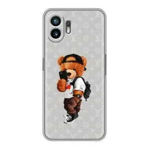Брендновые Чехлы для Nothing Phone 2 - (PREMIUMPrint) (Мишка Луи)
