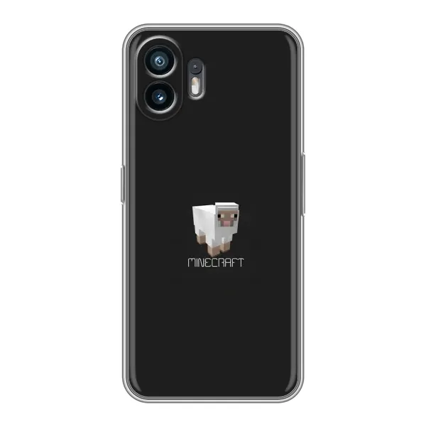 Чехол с принтом «Овечка Майнкрафт» для Nothing Phone 2 Чехол с принтом «Овечка Майнкрафт» для Nothing Phone 2