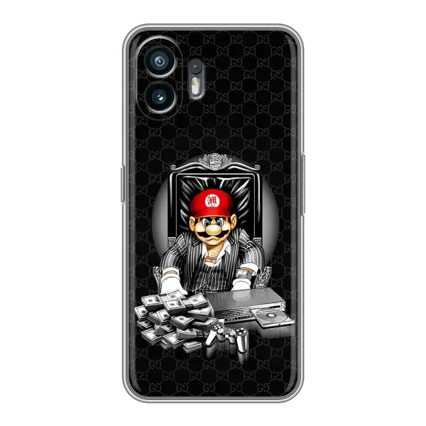 Чехол с принтом «Супер Марио» для Nothing Phone 2
