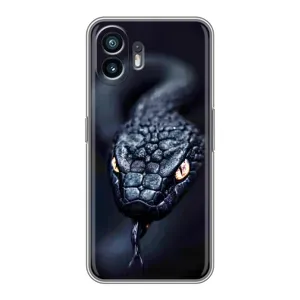 Чехол с принтом «Черная змея» для Nothing Phone 2
