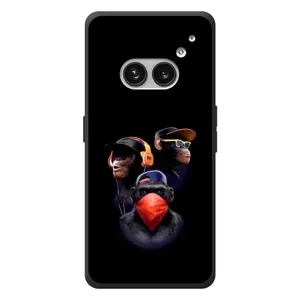 Чохол з Мавпами Nothing Phone (2a) Plus - (AlphaPrint) (Три мавпи)