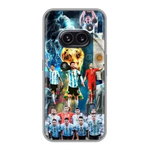 Чехлы Месси для Nothing Phone 2a (AlphaPrint) (Аргентина Месси)