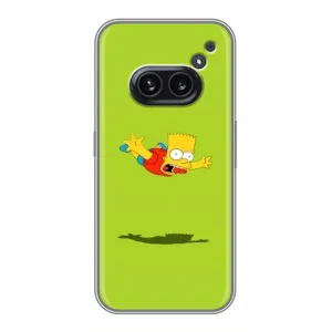 Чехол с Симпсонами для Nothing Phone 2a (VPrint) (Барт Симпсон)
