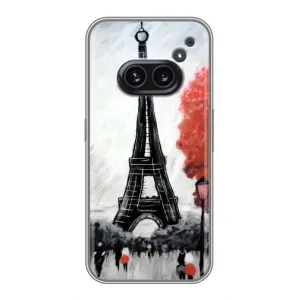 Чехол Эйфелева Башня для Nothing Phone 2a - (AlphaPrint) (Башня в Париже)