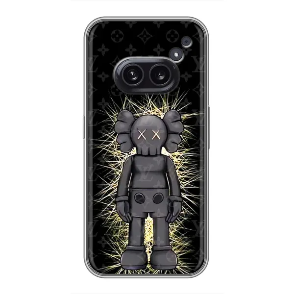 Чехол с принтом «Bearbrick LV» для Nothing Phone 2a