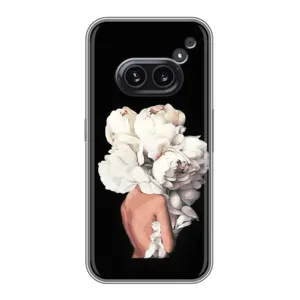 Чехлы (ART) Цветы на Nothing Phone 2a (VPrint) (Білі квіти)