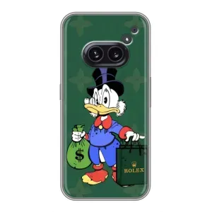 Чехлы для Nothing Phone 2a - Скрудж МакДак Louis Vuitton (PREMIUMPrint) (Богатая Утка)