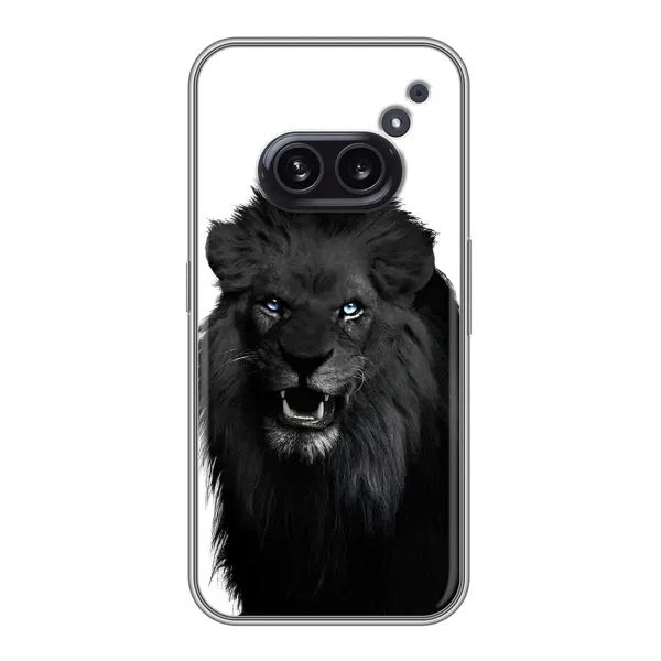 Чехол с принтом «Черный ЛЕВ» для Nothing Phone 2a