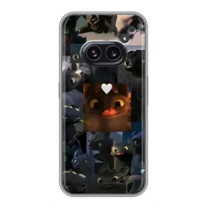 Чехол с принтом «Дракон коллаж» для Nothing Phone 2a