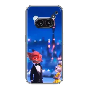 Чехол Зоотрополіс на Nothing Phone 2a (Романтический вечер Зверополис)