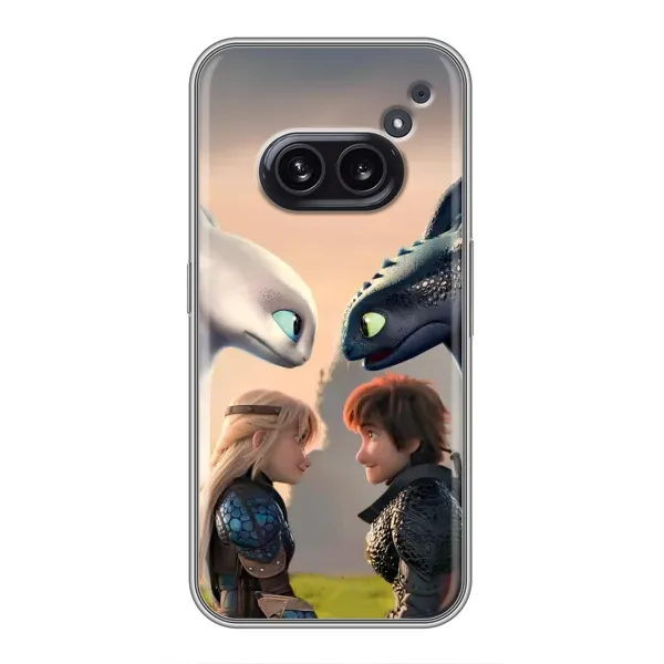 Чехол с принтом «Иккинг и Астрид» для Nothing Phone 2a