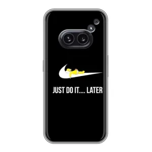 Чехол с Симпсонами для Nothing Phone 2a (VPrint) (Гомер Later)