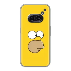 Чехол с Симпсонами для Nothing Phone 2a (VPrint) (Гомер)