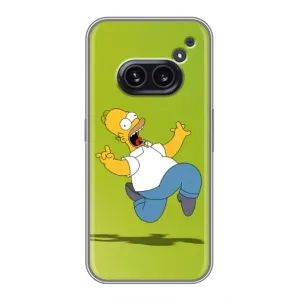 Чехол с Симпсонами для Nothing Phone 2a (VPrint) (Гомер Симпсон)
