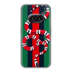 Чехлы ГУЧЧИ для Насинг Фон 2а (AlphaPrint) (Gucci змия)