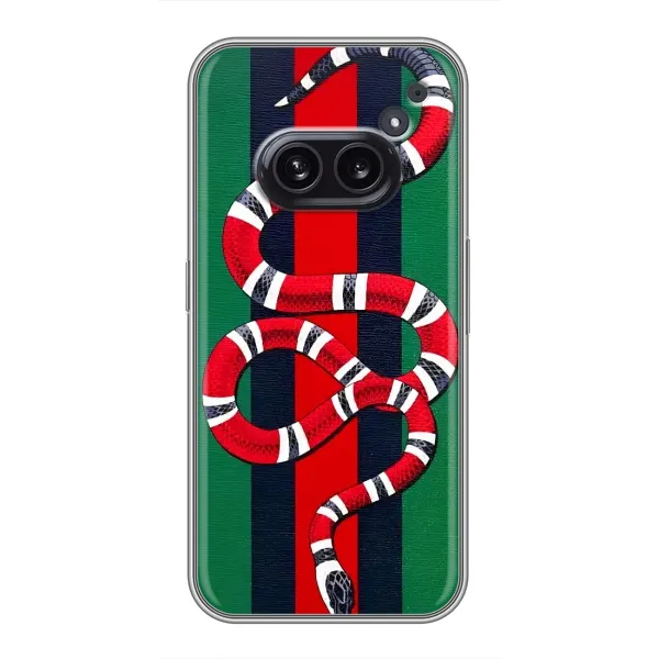Чохол з принтом «Gucci змія» для Nothing Phone 2a