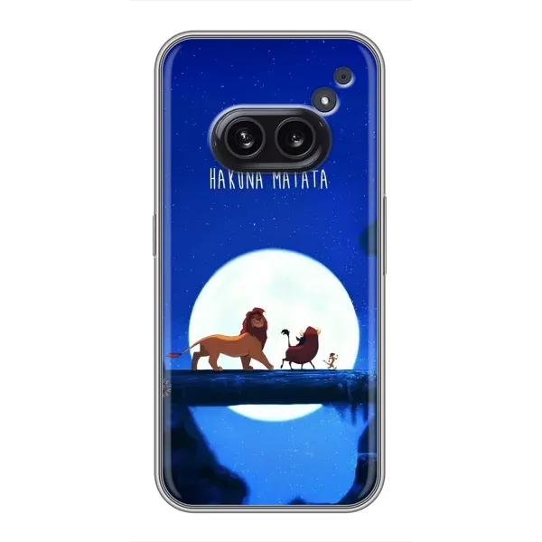 Чехол с принтом «Хакуна Матата» для Nothing Phone 2a