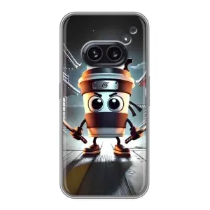 Чехол с мемом Тралалело тралала на Nothing Phone 2a (Капучино асасино)