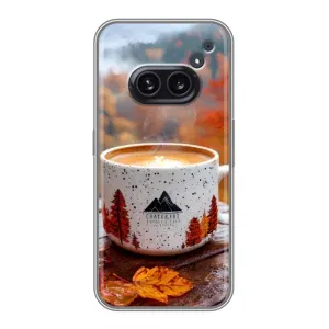 Чехол с принтом «Кофе на природе» для Nothing Phone 2a
