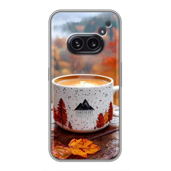 Чехол с принтом «Кофе на природе» для Nothing Phone 2a