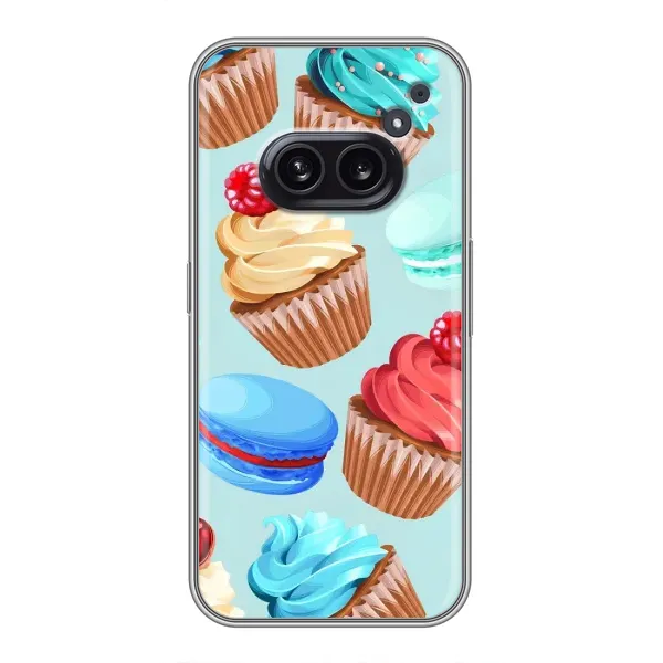 Чохол з принтом «Кексики» для Nothing Phone 2a Чохол з принтом «Кексики» для Nothing Phone 2a