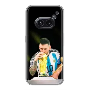 Чехлы для Nothing Phone 2a (Leo чемпион) (AlphaPrint) (Кубок Месси)
