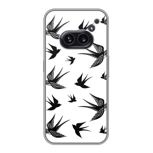 Чехол с принтом «Ласточки» для Nothing Phone 2a Чехол с принтом «Ласточки» для Nothing Phone 2a