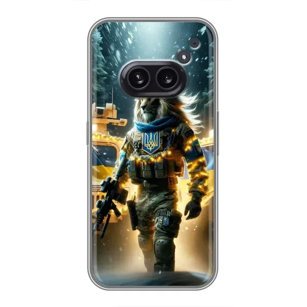 Чехол с принтом «ЛЕВ ЗСУ» для Nothing Phone 2a