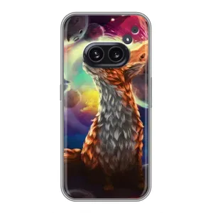 Чохли з картинкою Лисичка для Nothing Phone 2a (VPrint) (Лисичка в космосі)