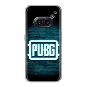 Чехол PUBG для Насинг Фон 2а (AlphaPrint) (Лого PUBG)